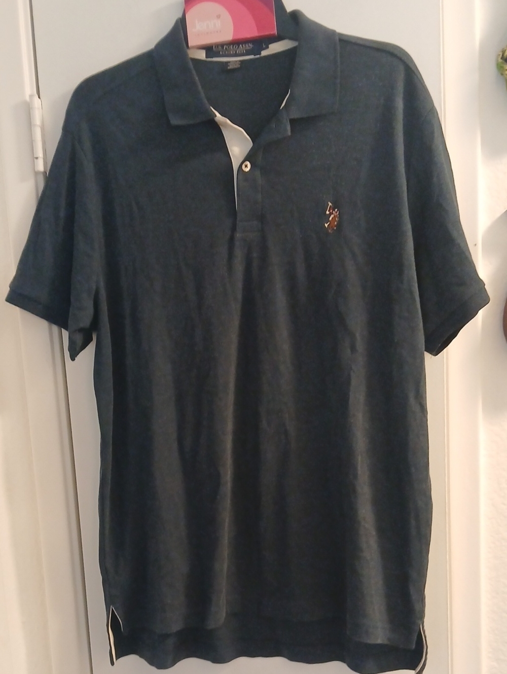Polo by Ralph Lauren Luxury Feel Men’s Navy Blue Short Sleeve Large